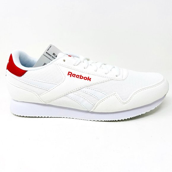 Reebok Other - Reebok Royal Classic Jogger 3 White Red Mens Casual Sneakers EF7805